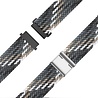 Bandz Bandz Samsung Galaxy Watch 7 - 44mm geflochtenes Nylonband (Schwarz Mischung) Bandz Bandz Samsung Galaxy Watch 7 - 44mm geflochtenes Nylonband (Schwarz Mischung)