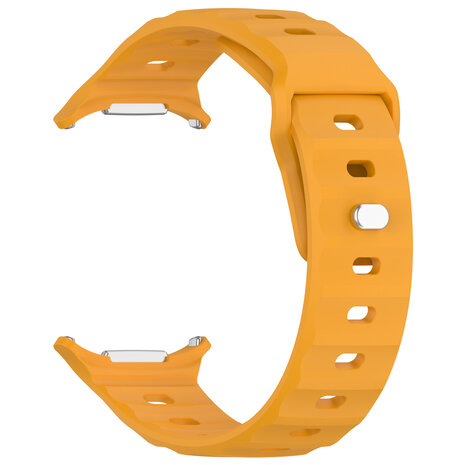 Strap-it® Strap-it Samsung Galaxy Watch Ultra Outdoor-Silikonarmband (Orange-Gelb) Strap-it® Strap-it Samsung Galaxy Watch Ultra Outdoor-Silikonarmband (Orange-Gelb)