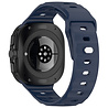 Strap-it® Strap-it Samsung Galaxy Watch Ultra Outdoor-Silikonarmband (Dunkelblau) Strap-it® Strap-it Samsung Galaxy Watch Ultra Outdoor-Silikonarmband (Dunkelblau)