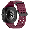 Strap-it® Strap-it Samsung Galaxy Watch Ultra Ocean Armband (Weinrot) Strap-it® Strap-it Samsung Galaxy Watch Ultra Ocean Armband (Weinrot)