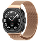 Strap-it® Strap-it Samsung Galaxy Watch Ultra Milanaise Armband (Rosegold)