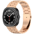 Strap-it® Strap-it Samsung Galaxy Watch Ultra Stahlarmband (Rosegold)
