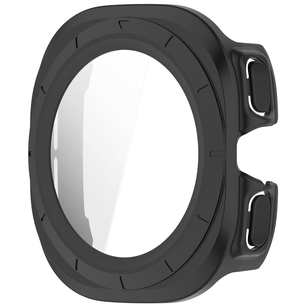 Strap-it® Strap-it Samsung Galaxy Watch Ultra Hartschale mit Glas (Schwarz) Strap-it® Strap-it Samsung Galaxy Watch Ultra Hartschale mit Glas (Schwarz)