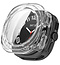Strap-it® Strap-it Samsung Galaxy Watch Ultra Hartschale mit Glas (Transparent)