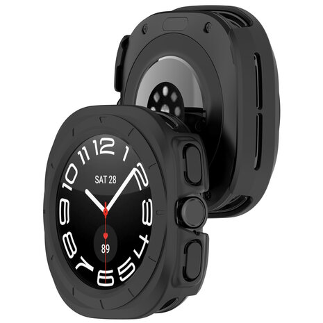 Strap-it® Strap-it Samsung Galaxy Watch Ultra Hartschalenhülle (Schwarz) Strap-it® Strap-it Samsung Galaxy Watch Ultra Hartschalenhülle (Schwarz)