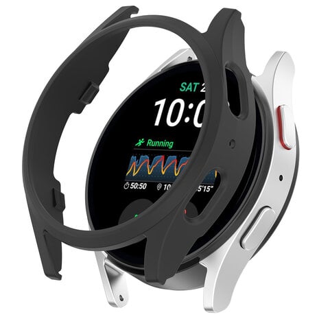 Strap-it® Strap-it Samsung Galaxy Watch 7 40mm Hartschalenhülle (Schwarz)