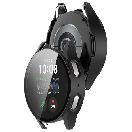 Strap-it® Strap-it Samsung Galaxy Watch 7 44mm Hartschale mit Glas (Schwarz) Strap-it® Strap-it Samsung Galaxy Watch 7 44mm Hartschale mit Glas (Schwarz)