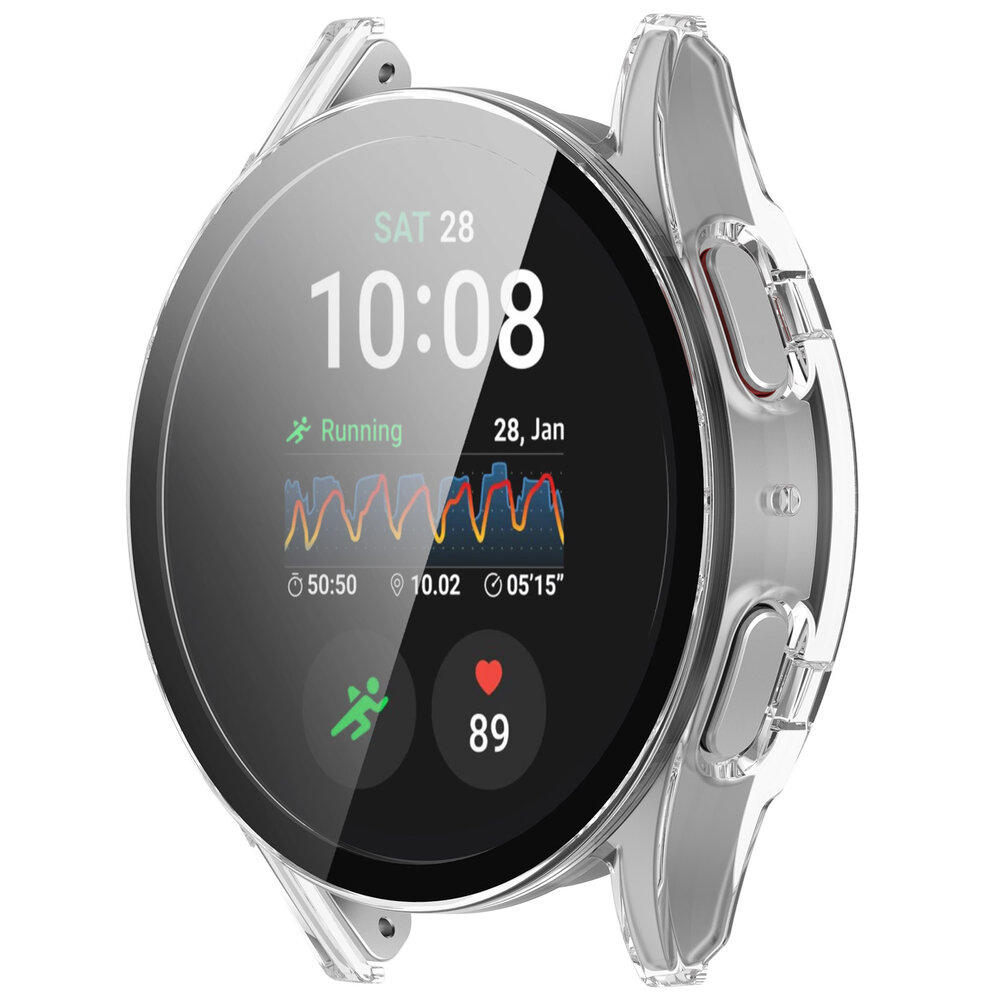 Strap-it® Strap-it Samsung Galaxy Watch 7 44mm Hartschale mit Glas (Transparent) Strap-it® Strap-it Samsung Galaxy Watch 7 44mm Hartschale mit Glas (Transparent)