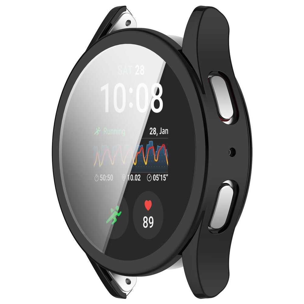 Strap-it® Strap-it Samsung Galaxy Watch 7 44mm TPU Hülle (Schwarz) Strap-it® Strap-it Samsung Galaxy Watch 7 44mm TPU Hülle (Schwarz)