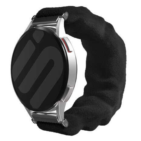 Strap-it® Strap-it Xiaomi Amazfit GTS Scrunchie Armband (Schwarz)
