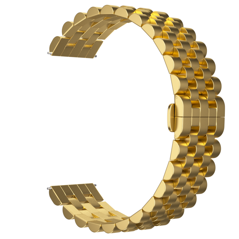 Strap-it® Strap-it Fossil Gen 6 - 44mm Jubilee Stahlarmband (Gold) Strap-it® Strap-it Fossil Gen 6 - 44mm Jubilee Stahlarmband (Gold)