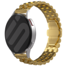 Strap-it® Strap-it Huawei Watch GT Runner Jubilee Stahlarmband (Gold)