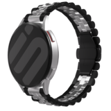 Strap-it® Fossil Gen 6 - 44mm Jubilee Stahlarmband (Schwarz/Silber) Strap-it® Fossil Gen 6 - 44mm Jubilee Stahlarmband (Schwarz/Silber)