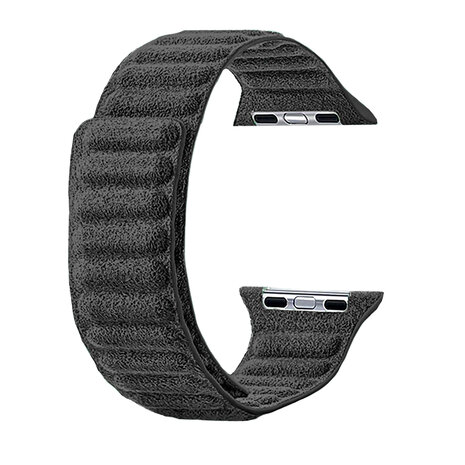 Strap-it® Strap-it Apple Watch Alcantara Armband (Schwarz) Strap-it® Strap-it Apple Watch Alcantara Armband (Schwarz)
