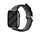 Strap-it Apple Watch Alcantara Schnallenarmband  (Schwarz)