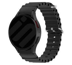 Strap-it® Samsung Galaxy Watch 4 Classic 42mm Ocean Armband (Schwarz) Strap-it® Samsung Galaxy Watch 4 Classic 42mm Ocean Armband (Schwarz)