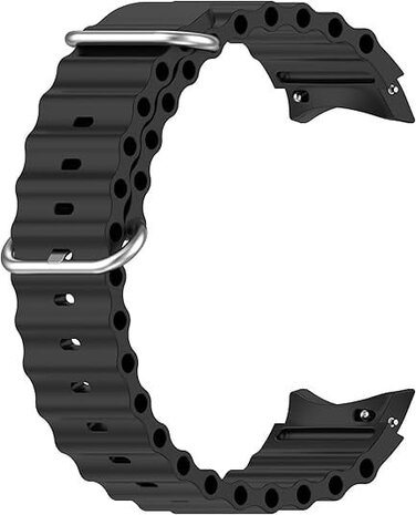 Strap-it® Strap-it Samsung Galaxy Watch 4 Classic 42mm Ocean Armband (Schwarz) Strap-it® Strap-it Samsung Galaxy Watch 4 Classic 42mm Ocean Armband (Schwarz)