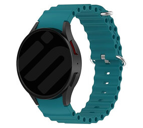 Strap-it® Samsung Galaxy Watch 4 Classic 42mm Ocean Armband (Dunkelgrün) Strap-it® Samsung Galaxy Watch 4 Classic 42mm Ocean Armband (Dunkelgrün)