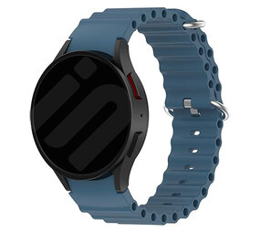 Strap-it® Samsung Galaxy Watch 5 40mm Ocean Armband (Grau Blau) Strap-it® Samsung Galaxy Watch 5 40mm Ocean Armband (Grau Blau)