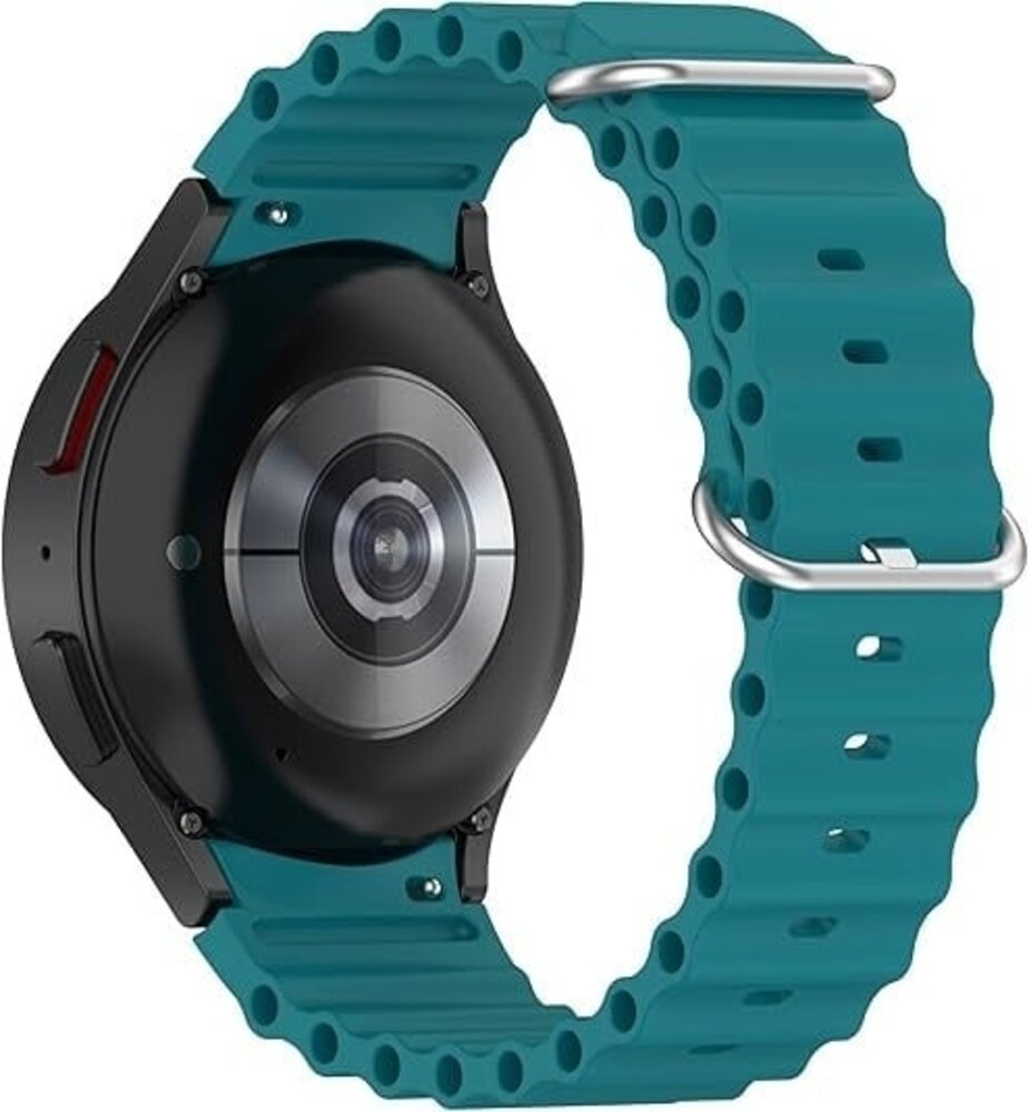 Strap-it® Strap-it Samsung Galaxy Watch 5 44mm Ocean Armband (Dunkelgrün)