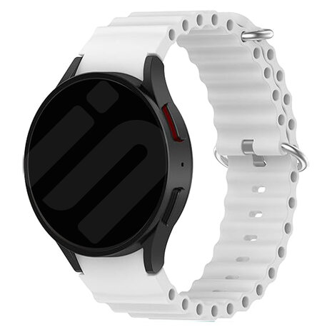 Strap-it® Strap-it Samsung Galaxy Watch 5 Pro Ocean Armband (Weiß)
