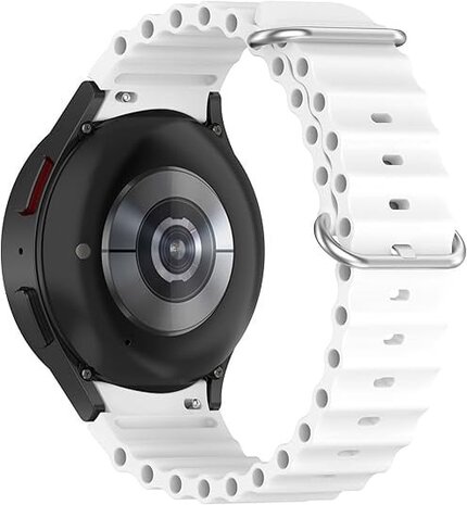 Strap-it® Strap-it Samsung Galaxy Watch 5 Pro Ocean Armband (Weiß)