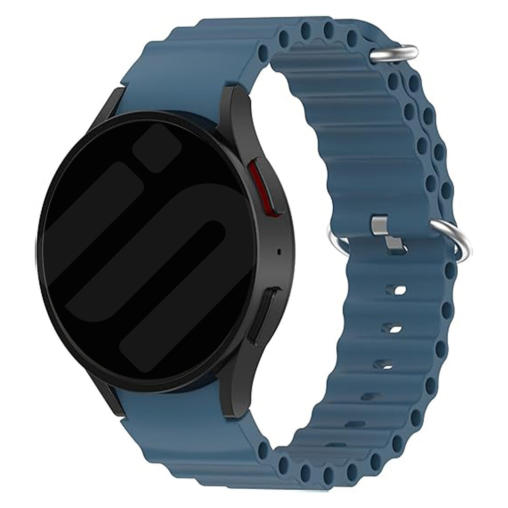 Strap-it® Strap-it Samsung Galaxy Watch 7 - 44mm Ocean Armband (Grau Blau)