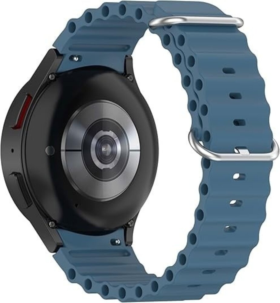 Strap-it® Strap-it Samsung Galaxy Watch 7 - 44mm Ocean Armband (Grau Blau)