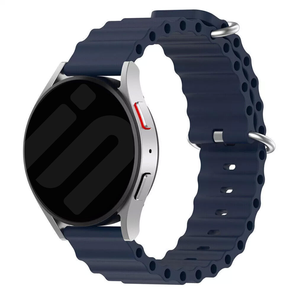 Strap-it® Strap-it Samsung Galaxy Watch 46mm Ocean Armband (Dunkelblau)