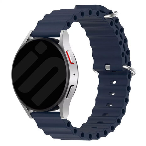 Strap-it® Strap-it Samsung Galaxy Watch 46mm Ocean Armband (Dunkelblau)