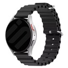 Strap-it® Strap-it Samsung Galaxy Watch 3 45mm Ocean Armband (Schwarz)
