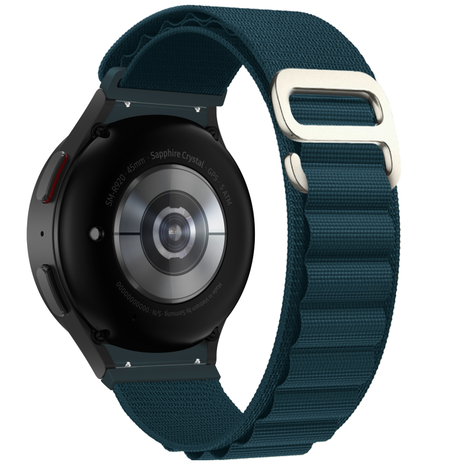 Strap-it® Strap-it Samsung Galaxy Watch 5 40mm Alpine Armband (Blau)