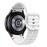 Strap-it® Strap-it Samsung Galaxy Watch 4 40mm Wave Armband (Weiß) Strap-it® Strap-it Samsung Galaxy Watch 4 40mm Wave Armband (Weiß)