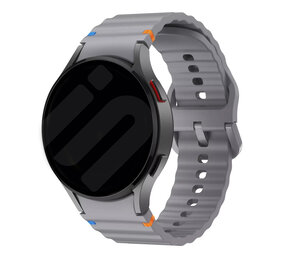 Strap-it® Samsung Galaxy Watch 4 Classic 42mm Wave Armband (Dunkelgrau) Strap-it® Samsung Galaxy Watch 4 Classic 42mm Wave Armband (Dunkelgrau)