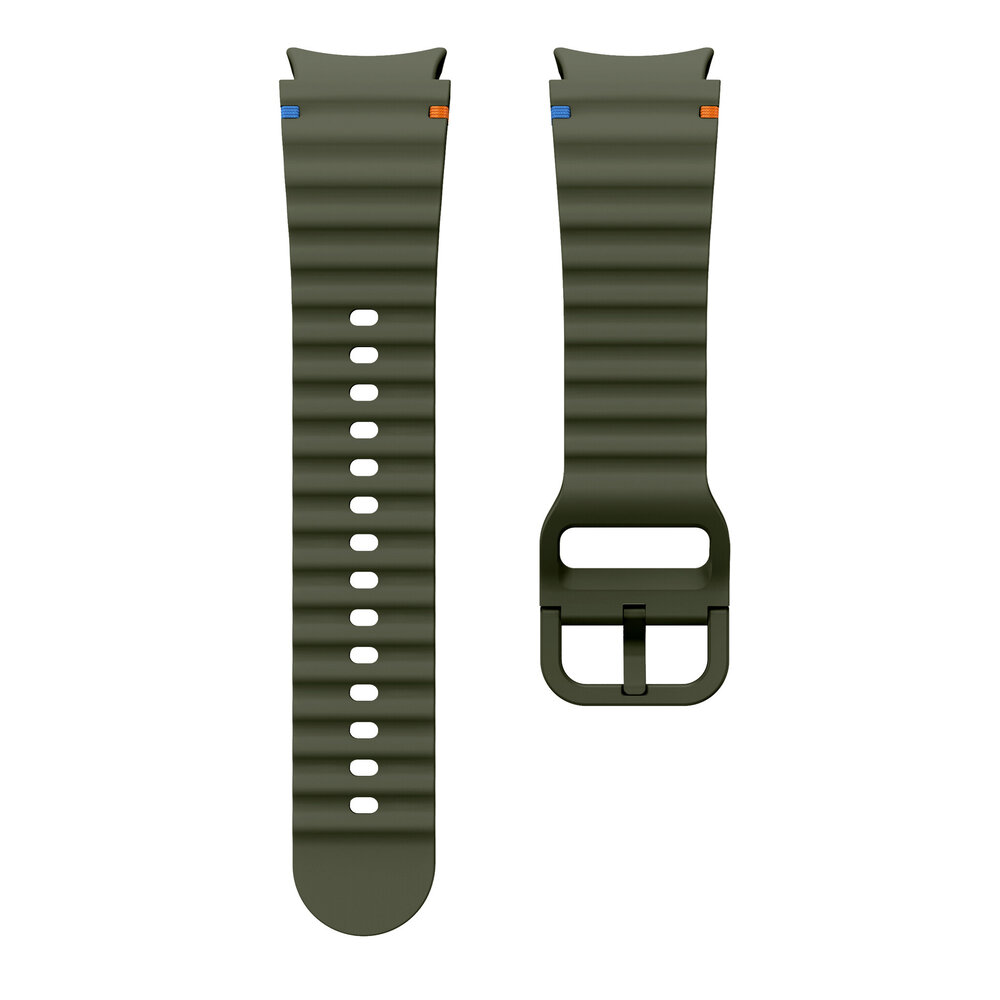 Strap-it® Strap-it Samsung Galaxy Watch 6 - 40mm Wave Armband (Armeegrün) Strap-it® Strap-it Samsung Galaxy Watch 6 - 40mm Wave Armband (Armeegrün)
