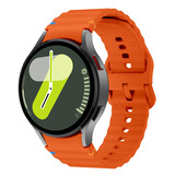 Strap-it® Samsung Galaxy Watch 7 - 40mm Wave Armband (Orange)