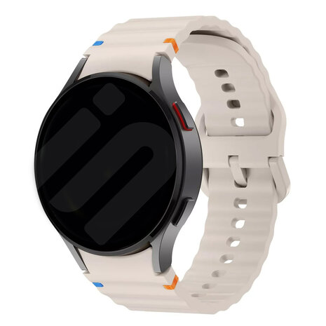 Strap-it® Strap-it Samsung Galaxy Watch FE Wave Armband (Polarstern)