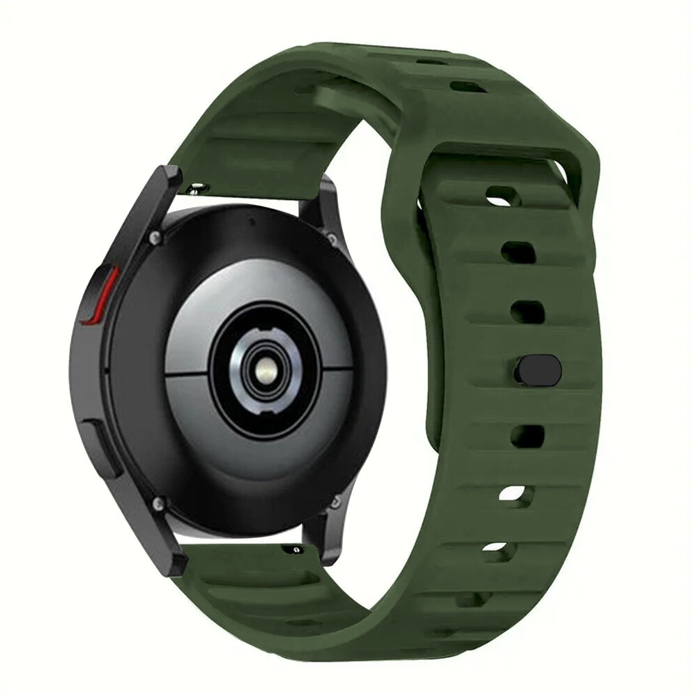 Strap-it® Strap-it Samsung Gear S3 Outdoor Silikonarmband (Grün)