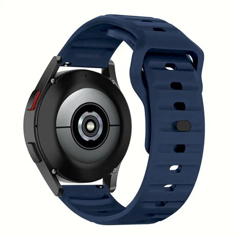 Strap-it® Strap-it Huawei Watch GT Outdoor Silikonarmband (Dunkelblau)