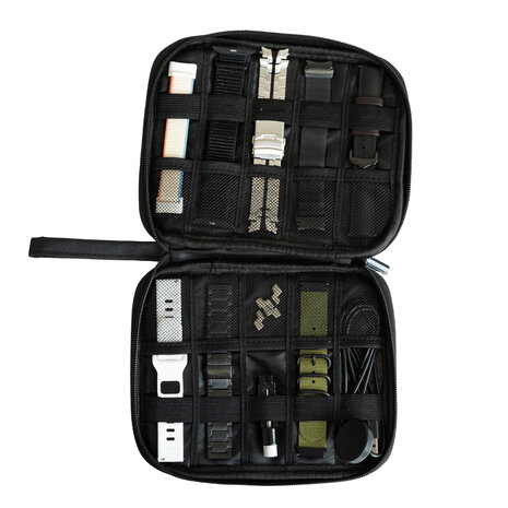 Strap-it® Strap-it Premium Organizer für Smartwatch Armbänder (Schwarz) Strap-it® Strap-it Premium Organizer für Smartwatch Armbänder (Schwarz)