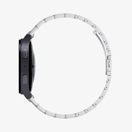 Spigen Spigen Samsung Galaxy Watch 4 40mm Modern Fit Stahlarmband (Silber) Spigen Spigen Samsung Galaxy Watch 4 40mm Modern Fit Stahlarmband (Silber)