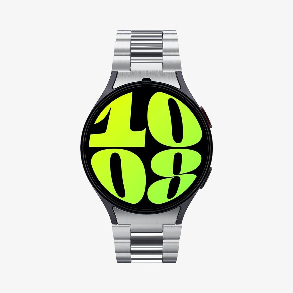 Spigen Spigen Samsung Galaxy Watch 4 Classic 42mm Modern Fit Stahlarmband (Silber) Spigen Spigen Samsung Galaxy Watch 4 Classic 42mm Modern Fit Stahlarmband (Silber)