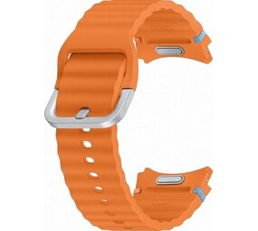 Samsung Original Samsung Galaxy Watch 5 44mm Sportarmband (Orange) Samsung Original Samsung Galaxy Watch 5 44mm Sportarmband (Orange)
