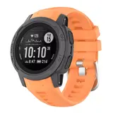 Strap-it® Garmin Instinct 2s Silikonarmband (Orange) Strap-it® Garmin Instinct 2s Silikonarmband (Orange)