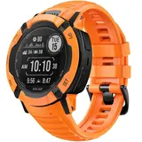 Strap-it® Garmin Instinct 2x Silikonarmband (Orange) Strap-it® Garmin Instinct 2x Silikonarmband (Orange)