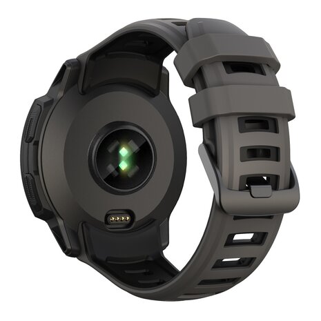 Strap-it® Strap-it Garmin Instinct 2x Sportarmband (Dunkelgrau/Schwarz) Strap-it® Strap-it Garmin Instinct 2x Sportarmband (Dunkelgrau/Schwarz)