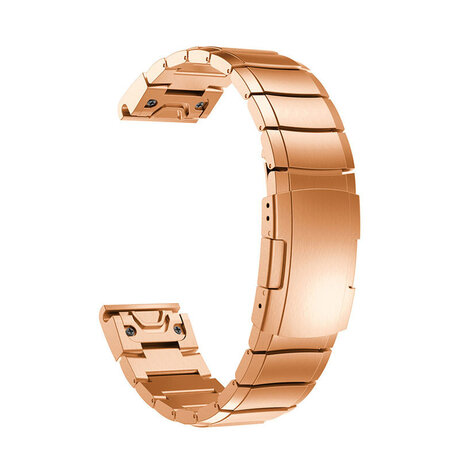 Strap-it® Strap-it Garmin Epix Gen 2 Metallarmband (Rosegold) Strap-it® Strap-it Garmin Epix Gen 2 Metallarmband (Rosegold)