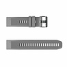 Strap-it® Strap-it Garmin Quatix 5 / 6 / 7 Silikonarmband (Grau) Strap-it® Strap-it Garmin Quatix 5 / 6 / 7 Silikonarmband (Grau)
