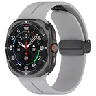 Strap-it® Strap-it Samsung Galaxy Watch Ultra Sportarmband met D-buckle (Grau)