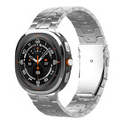 Strap-it® Strap-it Samsung Galaxy Watch Ultra 'Iron' Titanarmband (Silber)